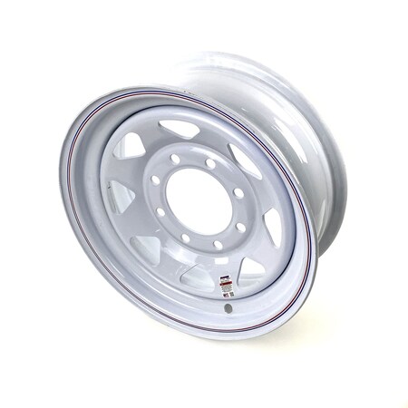Dexstar Wheel 16in Spk 8-6.5 White S, 017-162-1X 017-162-1X